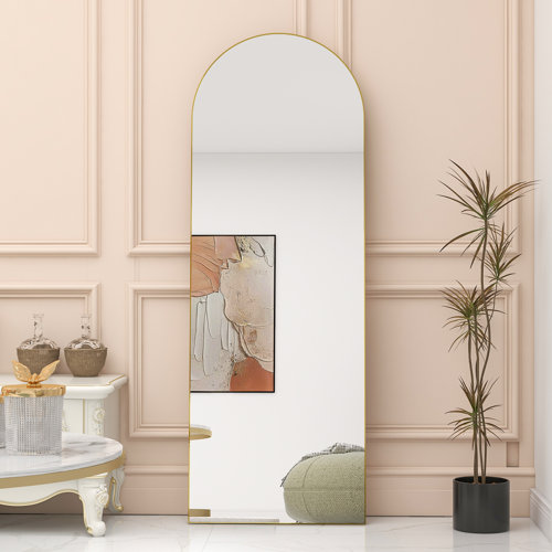 Gold Leaning & Floor Mirrors You'll Love Wayfair